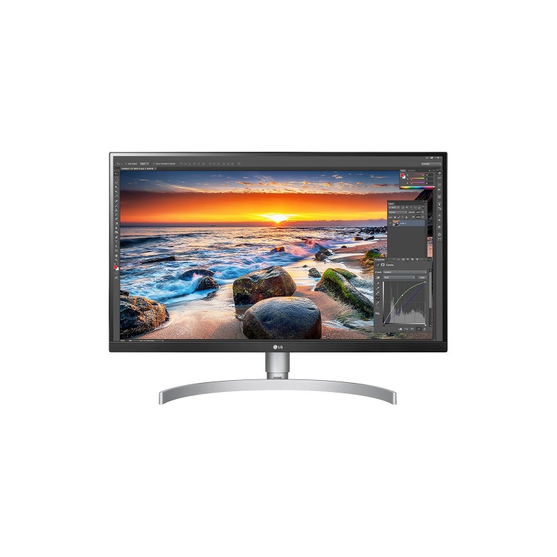 LG 27UL850-W - 27" - 4K Ultra HD LED Plana Mate Plata