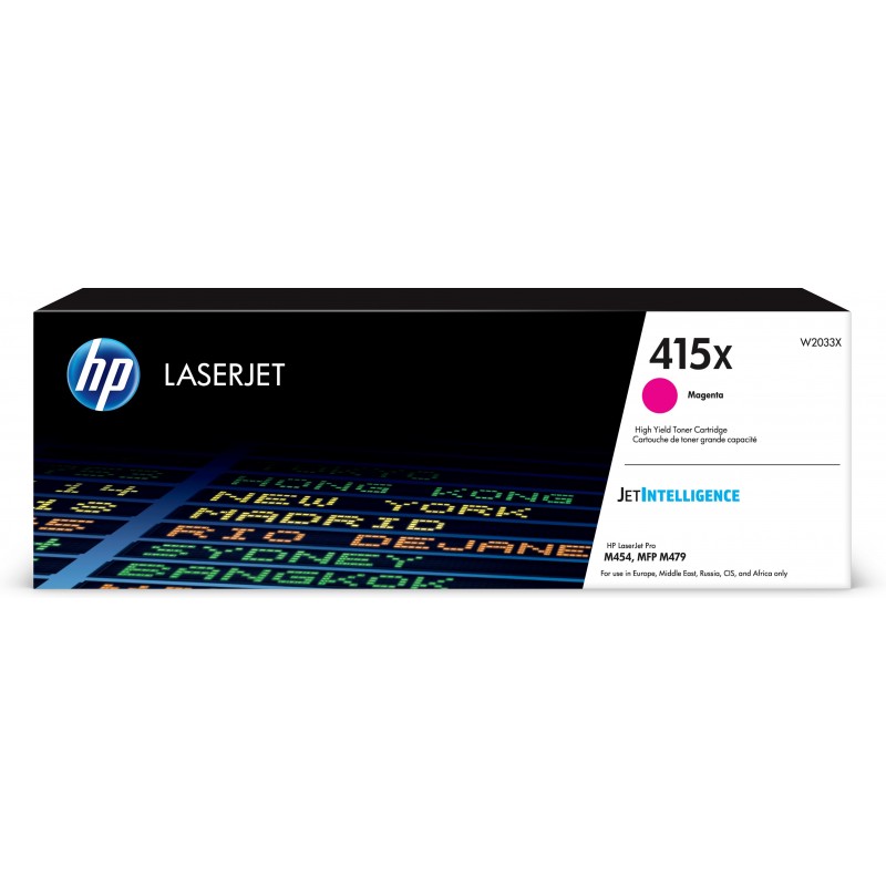 HP 415X Original Magenta 1 pieza(s) W2033X