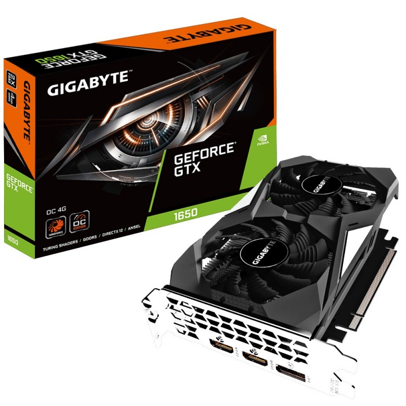 Gigabyte GeForce GTX1650 OC 4GB GV-N1650OC-4GD