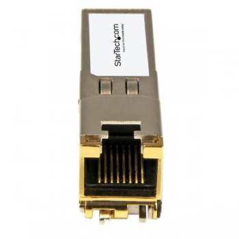 StarTech.com Módulo transceptor SFP compatible con el modelo E1MG-TX de Brocade - 10 100 1000Base-TX E1MG-TX-ST