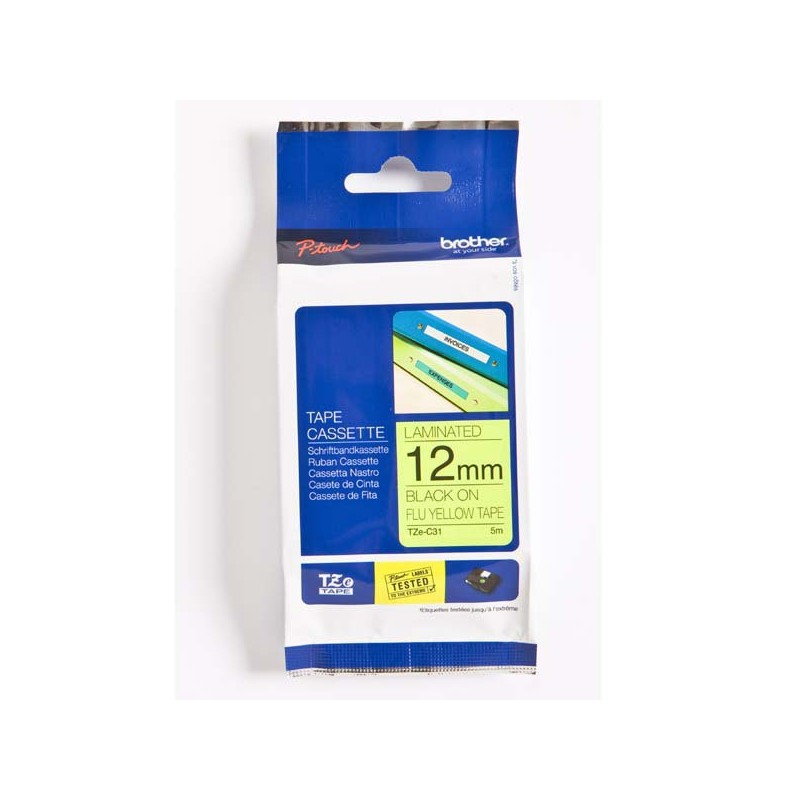 Brother TZe-C31 cinta para impresora de etiquetas TZ TZEC31
