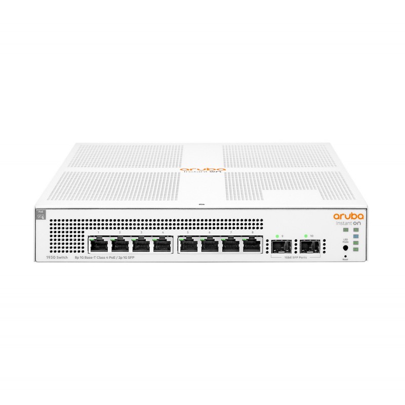 Aruba Instant On 1930 Gestionado L2+ Gigabit Ethernet (10 100 1000) Blanco 1U Energía sobre Ethernet JL681AABB