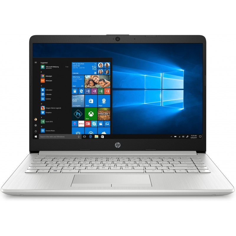 HP 14-cf3000ns Plata - 14" - 1920x1080 - Intel Core i5 - 8GB - 256GB SSD - Wi-Fi 5 - W10 Home 9YT78EAABE