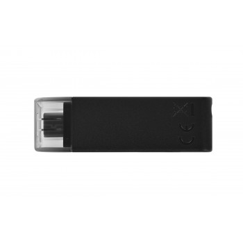 Kingston Technology DataTraveler 70 unidad flash USB 128 GB USB Tipo C 3.2 Gen 1 (3.1 Gen 1) Negro DT70 128GB