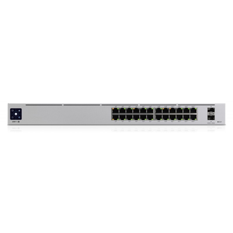 Ubiquiti Networks UniFi Pro 24-Port PoE Gestionado L2 L3 Gigabit Ethernet (10 100 1000) Plata 1U Ene USW-PRO-24-POE