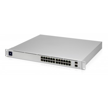 Ubiquiti Networks UniFi Pro 24-Port PoE Gestionado L2 L3 Gigabit Ethernet (10 100 1000) Plata 1U Ene USW-PRO-24-POE