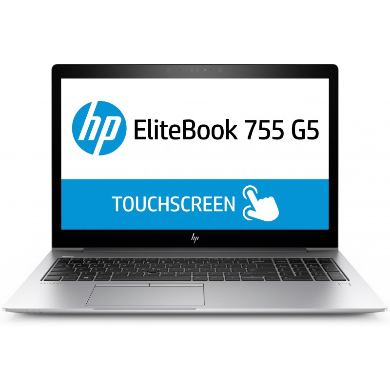 HP EliteBook 755 G5 Plata  - 15.6" - 1920x1080 - AMD Ryzen 7 - 8GB - 256GB SSD - Wi-Fi 5 - W10 Pro 5SR00EAABE