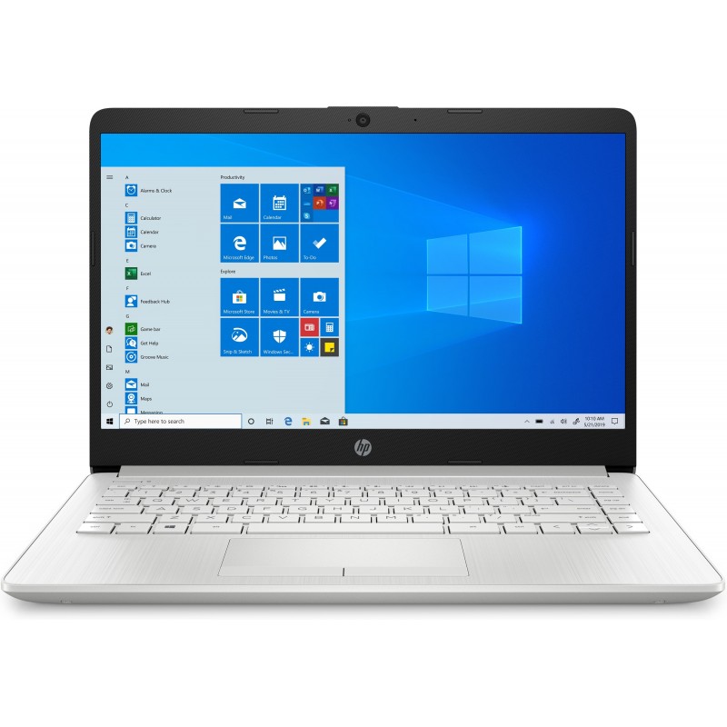 HP 14-dk0032ns Plata - 14" - 1920x1080 - AMD Ryzen 5 - 8GB - 512GB SSD - Wi-Fi 4 - W10 Home 13F55EA