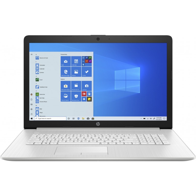 HP 17-by3006ns Plata - 17.3" - 1600x900 - Intel Core i3 - 8GB - 512GB SSD - Wi-Fi 4 - W10 Home 162H6EA