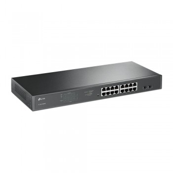 TP-LINK TL-SG1218MPE switch Gestionado Gigabit Ethernet (10 100 1000) Negro Energía sobre Ethernet (