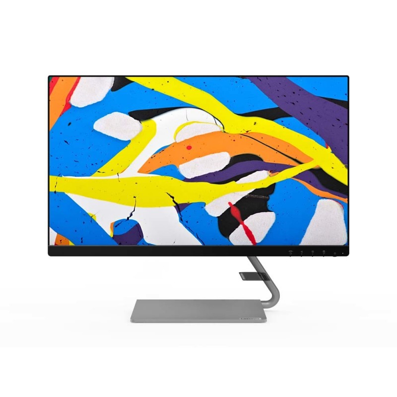 Lenovo Q24i-10 - 23.8" - 1920x1080 - Full HD LCD - Gris, Plata 65F3KAC3EU