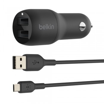 Belkin BOOST↑CHARGE Auto Negro CCB001BTBK