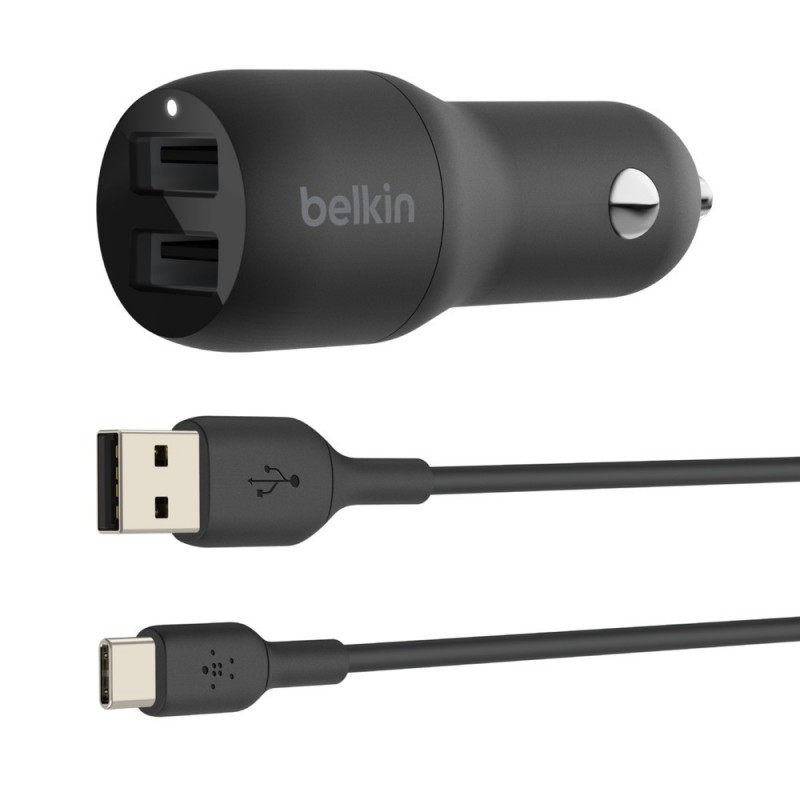 Belkin Boost Charge Auto Negro CCE001BT1MBK