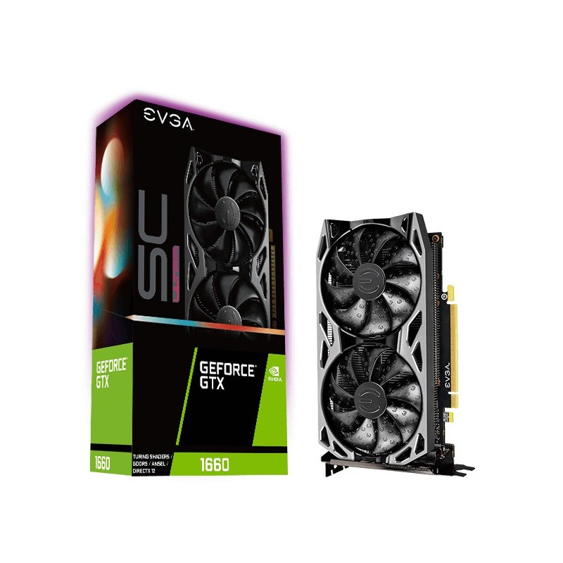 EVGA GeForce GTX 1660 6 GB GDDR5 06G-P4-1067-KR