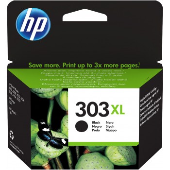 HP Cartucho de tinta Original 303XL negro de alta  T6N04AE301