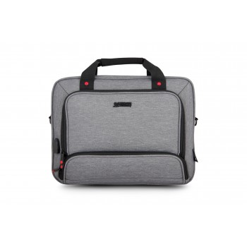 Urban Factory Mixee 35,6 cm (14") Maletín Gris, Rosa MTE14UF