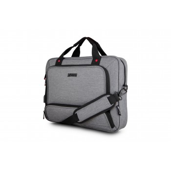 Urban Factory Mixee 35,6 cm (14") Maletín Gris, Rosa MTE14UF