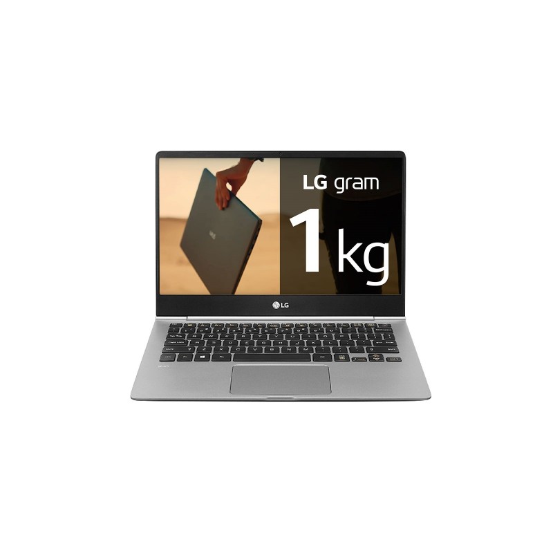 LG Gram 13Z990-G.AA52B Plata - 13.3" - 1920x1080 - Intel Core i5-8265U - 4GB - 256GB SSD - Windows 1