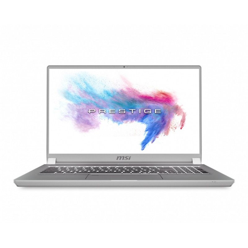 MSI Prestige P75 Creator 9SF-298ES Plata - 17.3" - 1920x1080 - Intel Core i9 - 32GB - 1024GB SSD - W 9S7-17G112-298
