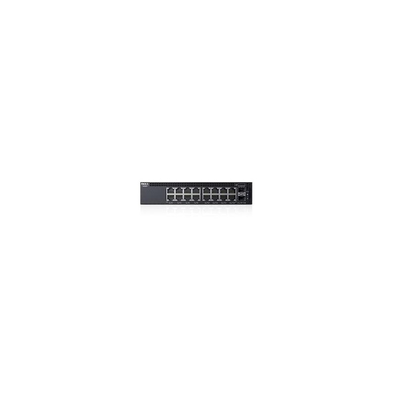 DELL X-Series X1018P Gestionado L2+ Gigabit Ethernet (10 100 1000) Negro 1U Energía sobre Ethernet ( 210-AEIL