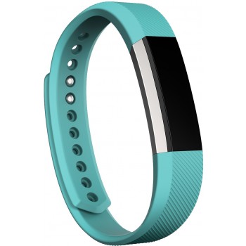 Fitbit Alta - Acero inoxidable, Turquesa OLED FB406TES-EU