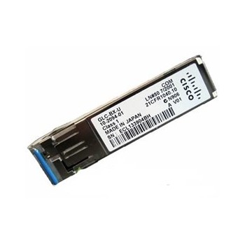 Cisco GLC-BX-U, 1000 Mbit s, Ethernet 1000Base-BX, Alámbrico, 10000 m, 1310 nm, Gigabit Ethernet