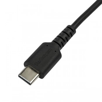 StarTech.com Cable de 2m Lightning a USB-C - Certificado MFI - Adaptador USB a Lightning - Negro RUSBCLTMM2MB