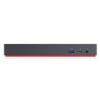 Lenovo 40AN0135EU base para portátil y replicador de puertos Alámbrico Thunderbolt 3 Negro, Rojo