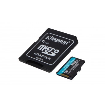 Kingston Technology Canvas Go! Plus 256 GB SD Clase 10 UHS-I SDCG3 256GB