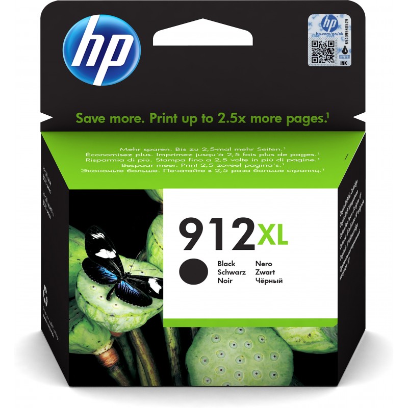 HP 912 Original Negro 3YL84AEBGX