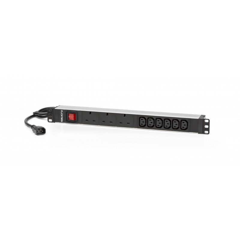 Salicru SPS 3F+6F PDU UK+C13 C14 Regleta eléctrica 680CA000005