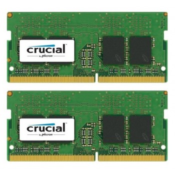Crucial 16GB (2x8GB) DDR4 2400 SODIMM 1.2V CT2K8G4SFS824A