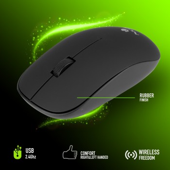NGS MOUSE-1064  Óptico 1000 DPI Ambidextro EASYALPHA