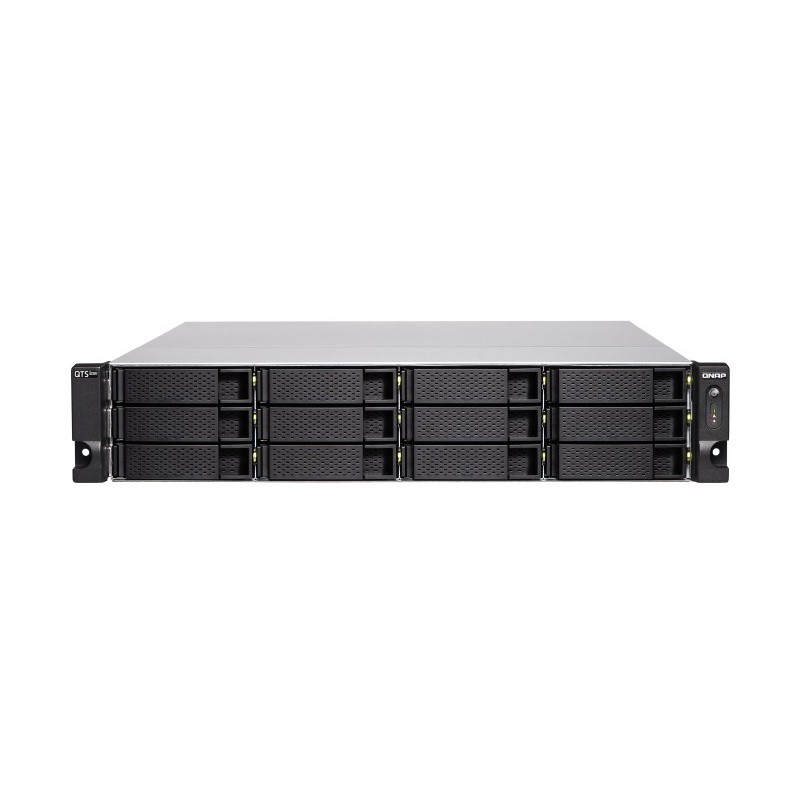 QNAP TS-h1277XU-RP 3700X Negro, Gris NAS TS-H1277XU-RP-3700X-32G