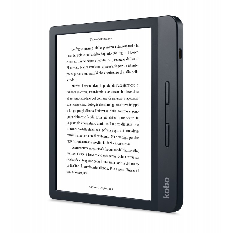 Rakuten Kobo Libra H2 - Pantalla táctil 8 GB Wifi Negro N873-KU-BK-K-EP