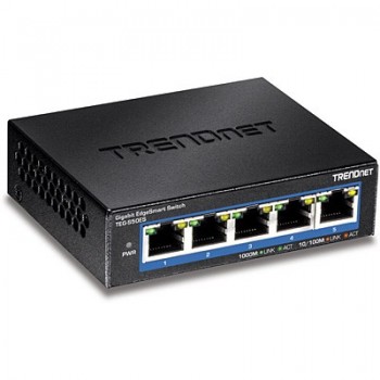 Trendnet TEG-S50ES switch Gestionado Gigabit Ethernet (10 100 1000) Negro