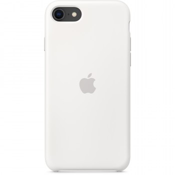Funda Apple Silicone Case para el iPhone SE - Blanco MXYJ2ZM A