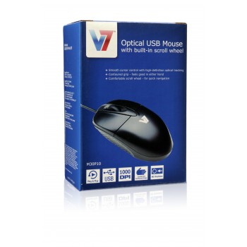 V7 Ratón óptico Standard USB M30P10-7E