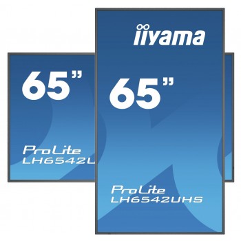 iiyama LH6542UHS-B1 - 64.5" - IPS 4K Ultra HD - Negro - Android 8.0