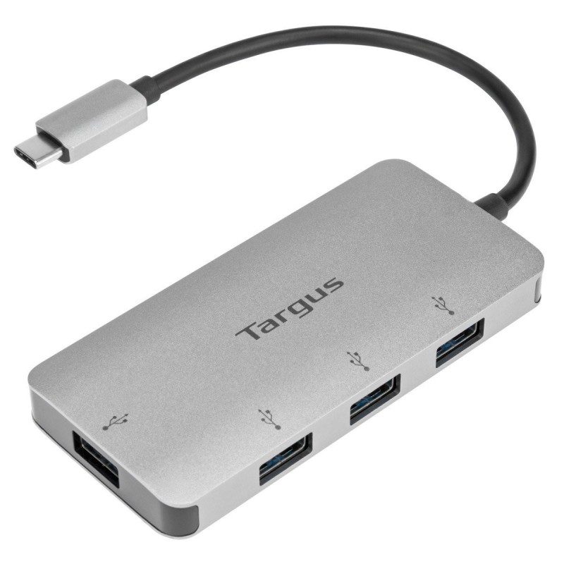 Targus ACH226EU hub de interfaz USB 3.2 Gen 1 (3.1 Gen 1) Type-C 5000 Mbit s Plata