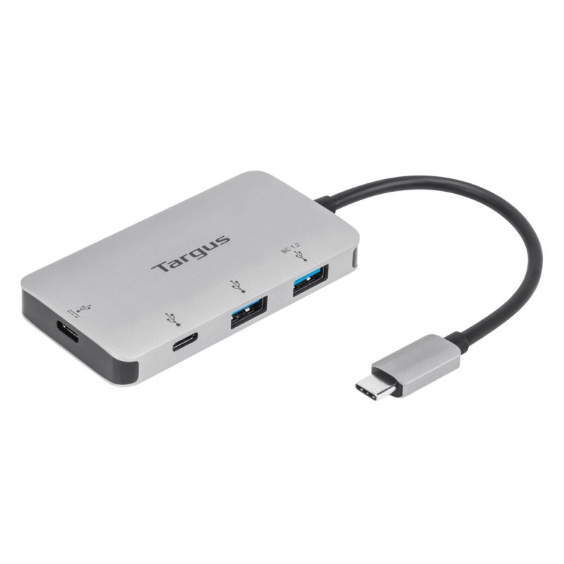 Targus ACH228 USB-C 2x USB-A+2x USB-C Plata ACH228EU
