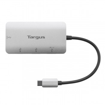 Targus ACH228 USB-C 2x USB-A+2x USB-C Plata ACH228EU