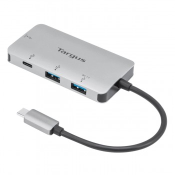 Targus ACH228 USB-C 2x USB-A+2x USB-C Plata ACH228EU