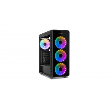 NOX Hummer TGM Midi Tower Negro NXHUMMERTGM