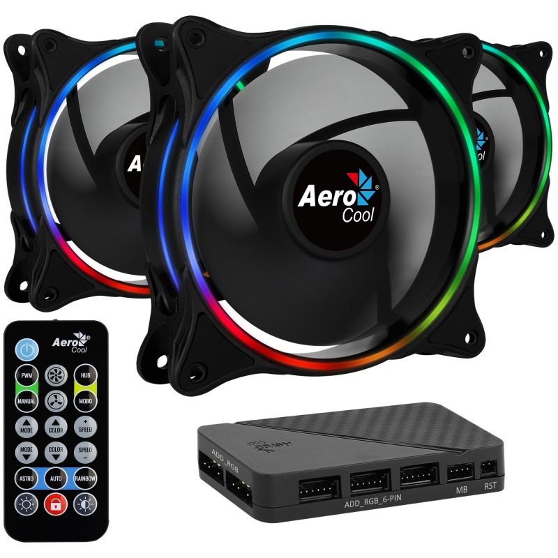 Aerocool Eclipse RGB 12 Pro - Ventilador ECLIPSE12PRO