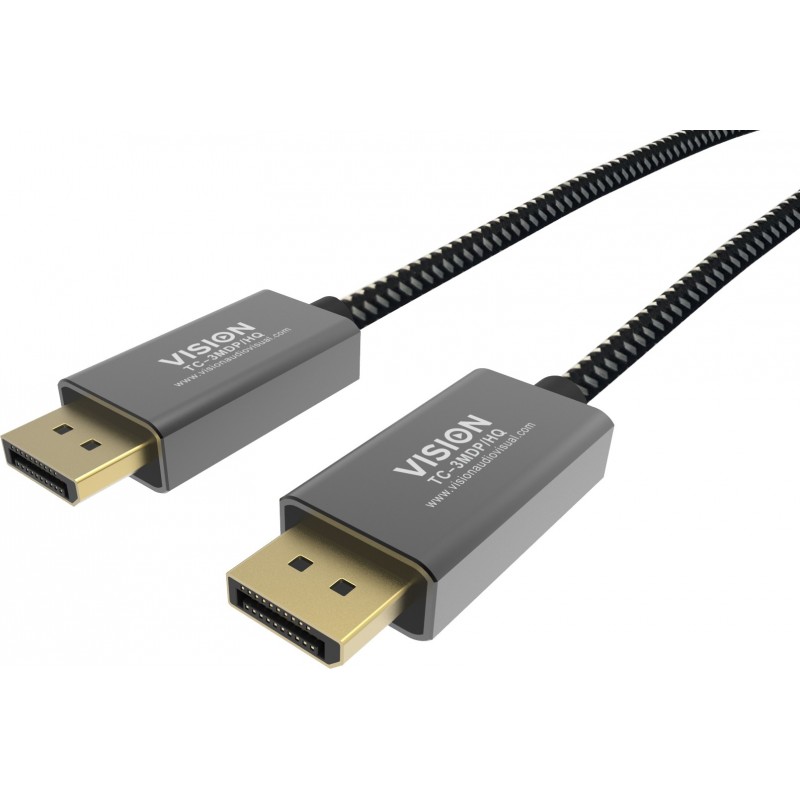 Vision TC 3MDP HQ cable DisplayPort 3 m Negro
