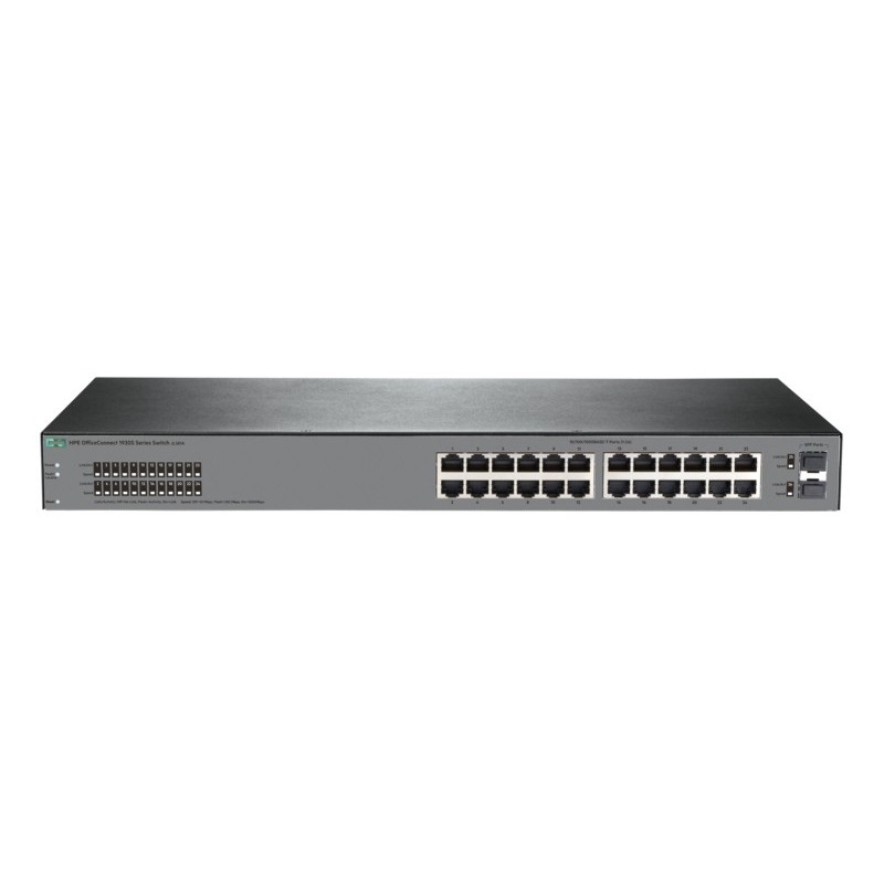 HPE OfficeConnect 1920S 24G 2SFP Gestionado L3 Gigabit Ethernet (10 100 1000) Gris 1U JL381A