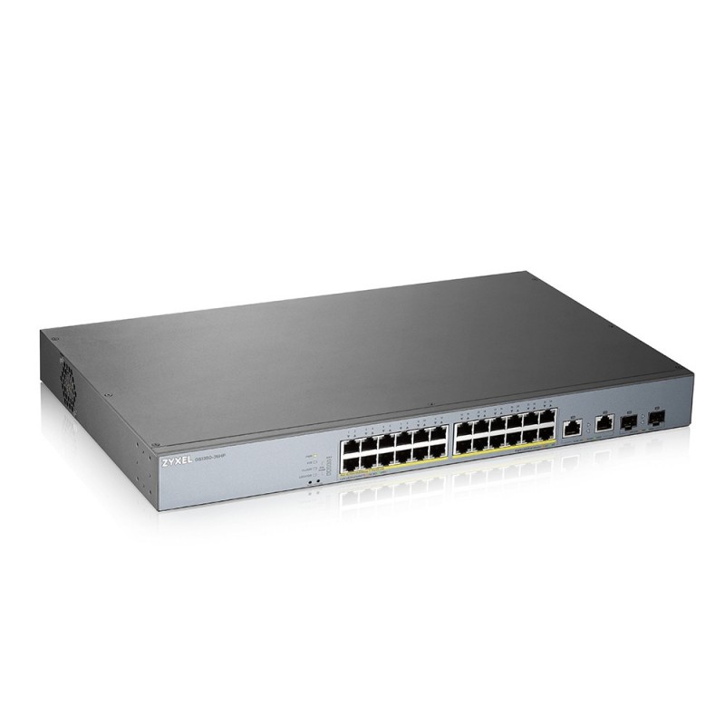 Zyxel GS1350-26HP-EU0101F switch Gestionado L2 Gigabit Ethernet (10 100 1000) Gris - PoE