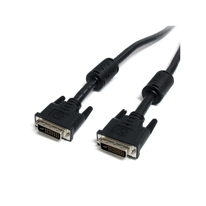 StarTech.com 15ft DVI-I cable DVI 4,6 m Negro DVIIDMM15