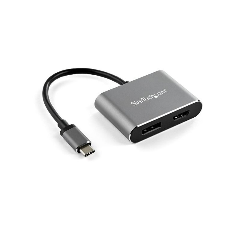 StarTech.com CDP2DPHD Adaptador gráfico USB 3840 x 2160 Pixeles Negro, Gris